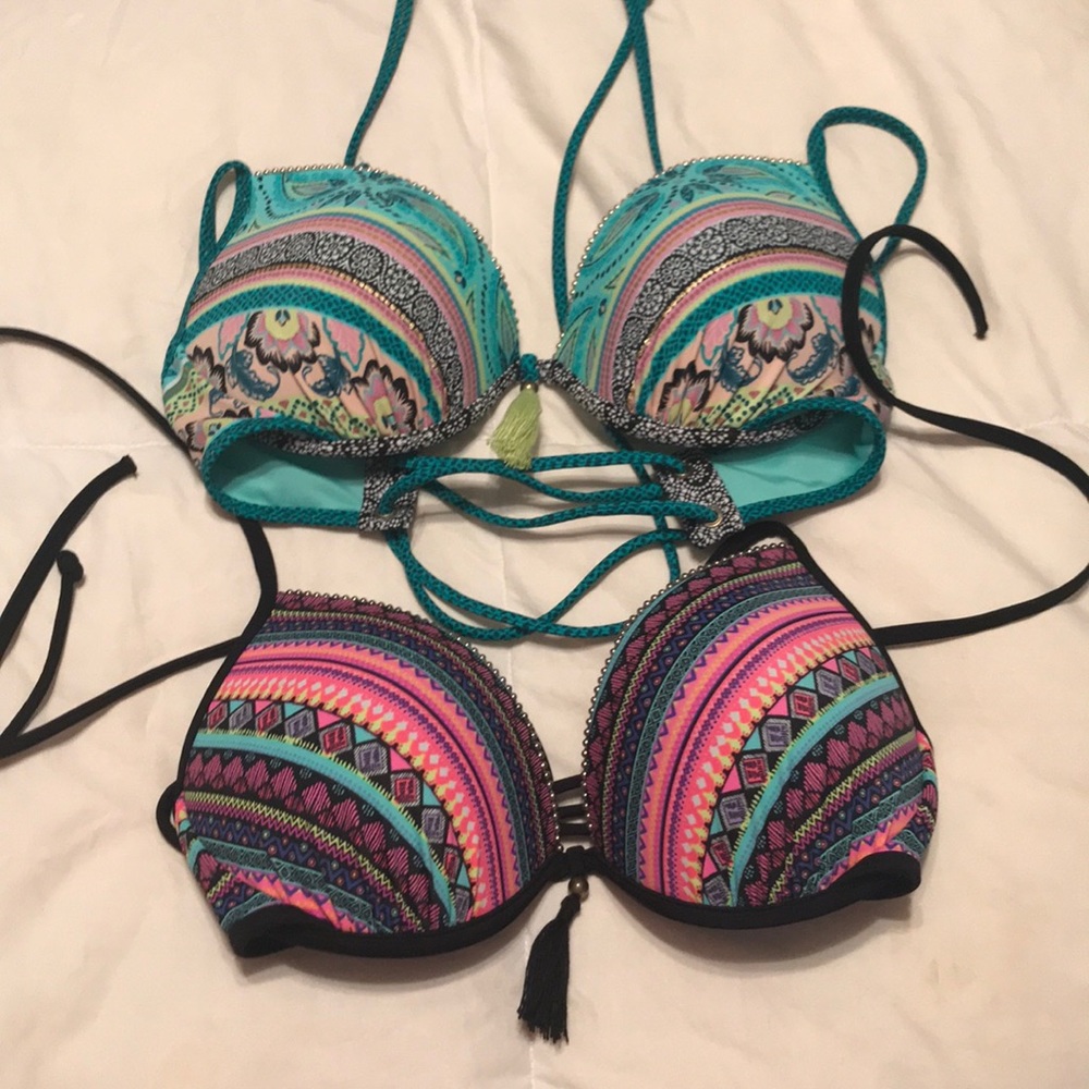 Bundle deal! Two beautiful Bikini Tops